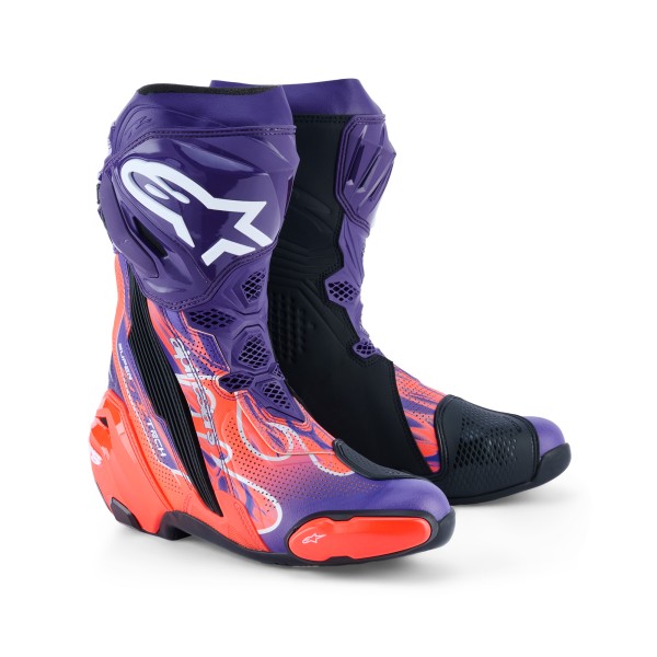Alpinestars Alpinestars Supertech R Le Flyte Vented Men’s Boots Purple / Red / Black